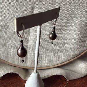 Elegant Pearl Drop Earrings